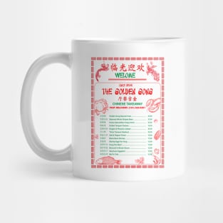 The Golden Gong Chinese Takeaway Mug